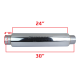 Thumbnail Image 2: Sinister Diesel 4" Inlet Universal Stainless Steel Muffler